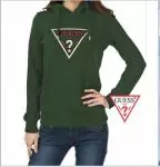 guess femmes veste mode 2012-2019U hoodie lavez petites vert